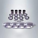 SAIL Salem Stainless 24 Pcs Symphony Dinner Set