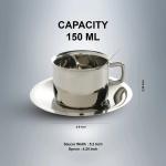 SAIL Cup & Saucer Set of 2