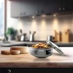 SAIL Salem Stainless Nuts Container with Lid(Ambrosia) Set of 4