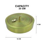 Ultima Brass Spice Box 25G / 75G Brass